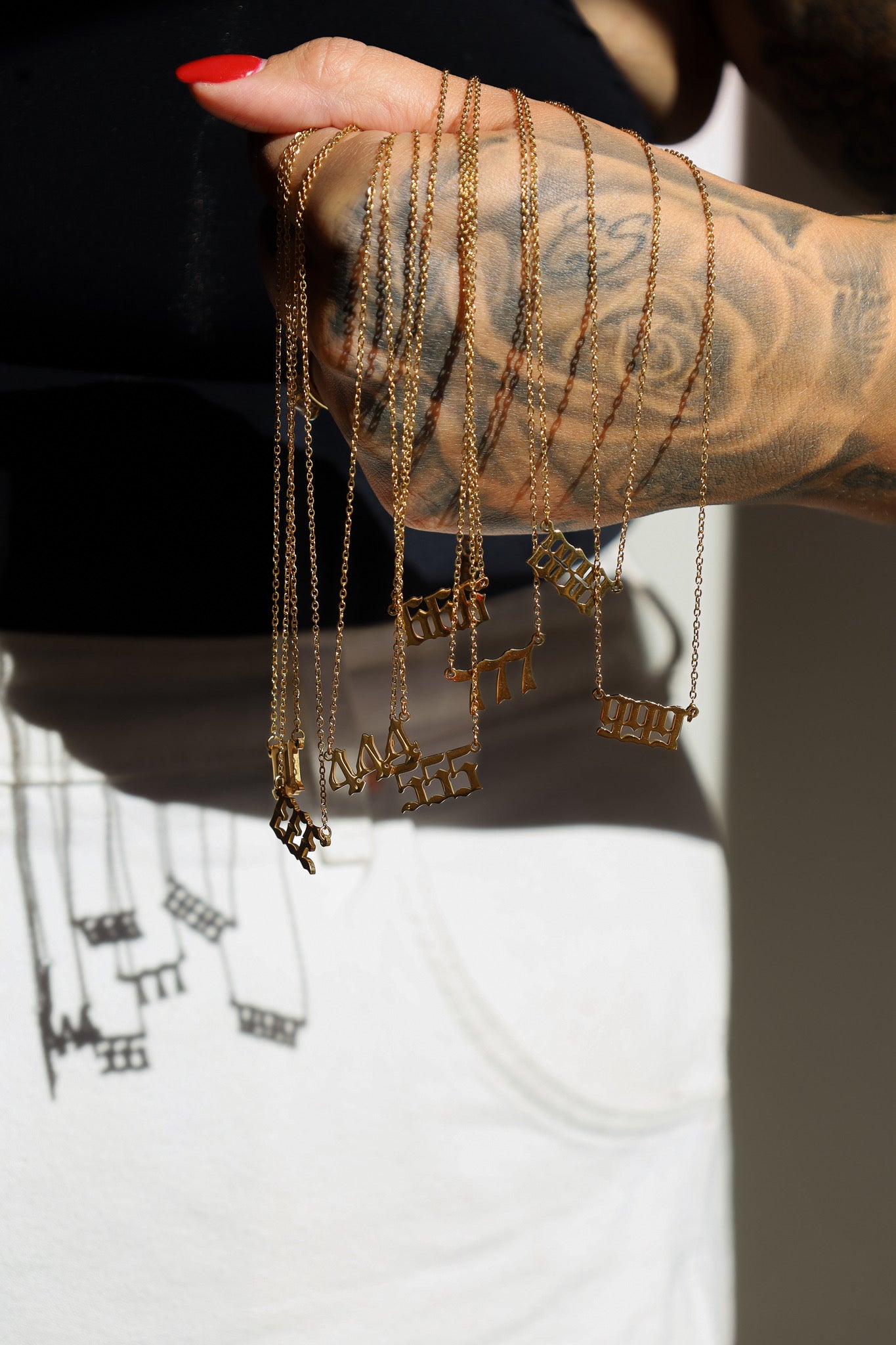 The Stevie - Angel Number Necklace