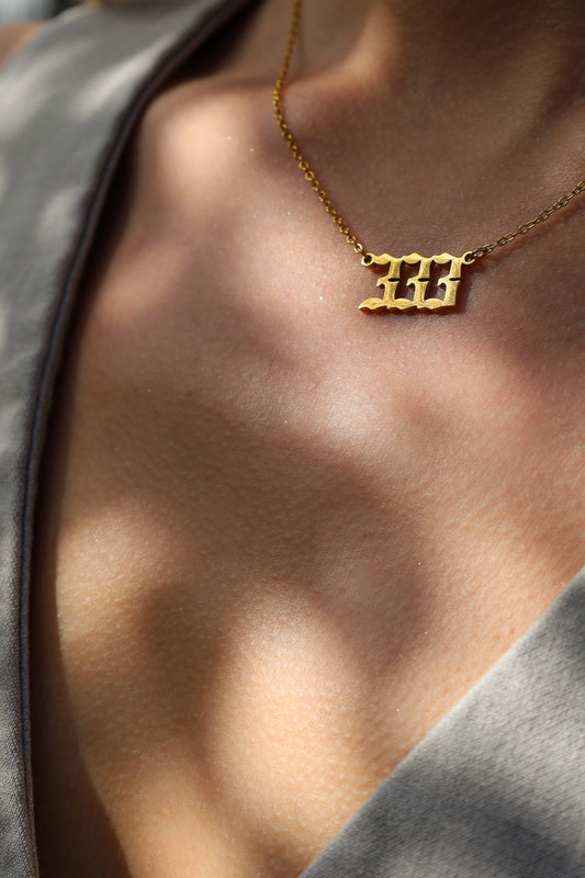 The Stevie - Angel Number Necklace