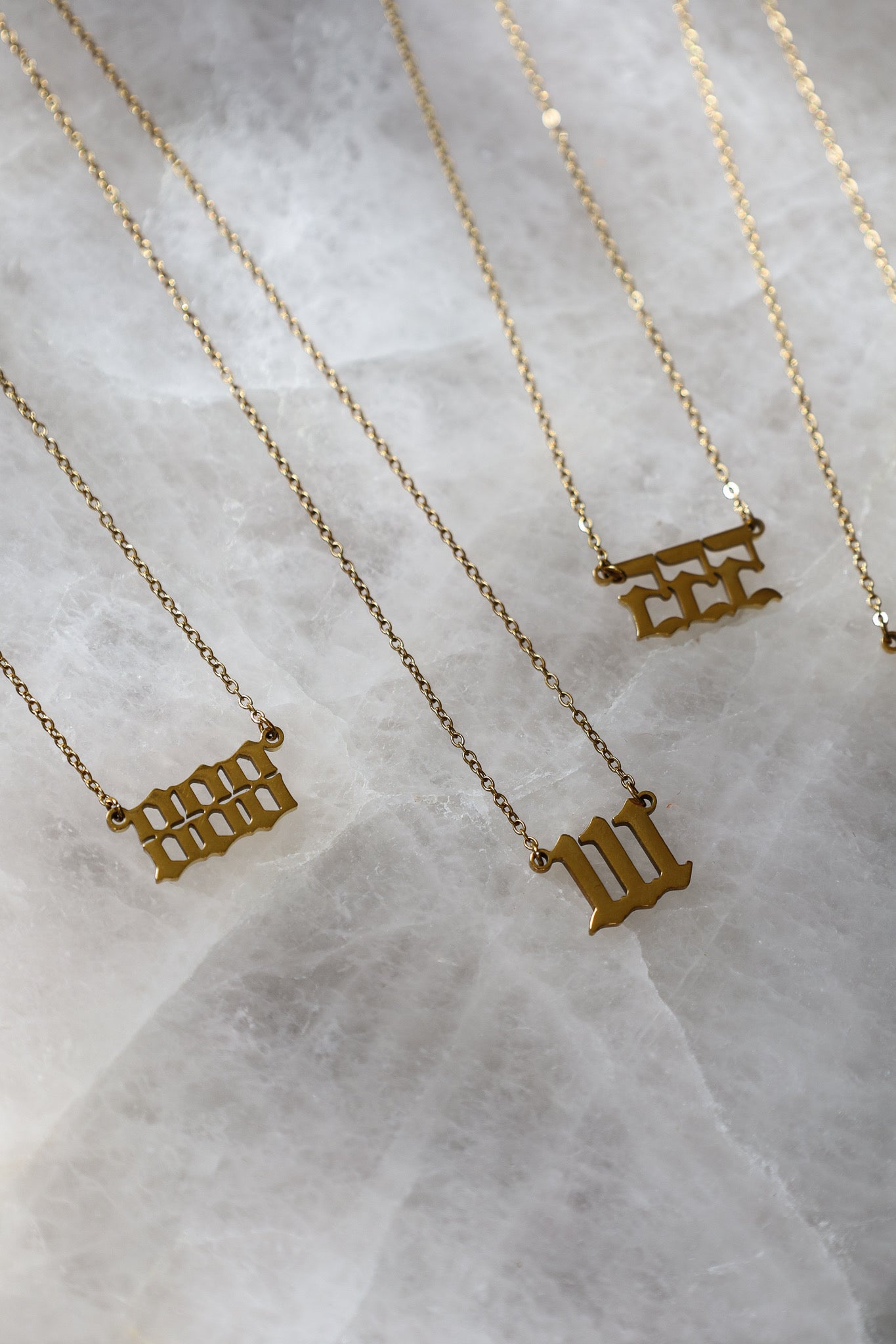 The Stevie - Angel Number Necklace