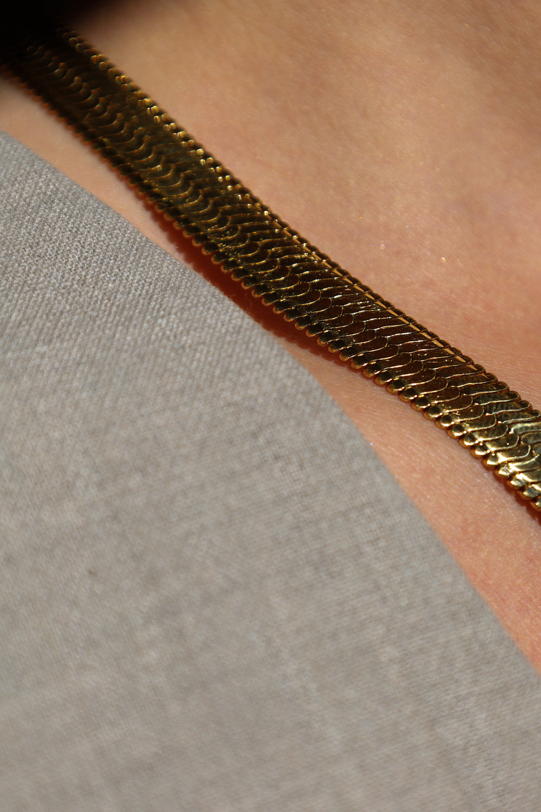 BadGal Herringbone Necklace